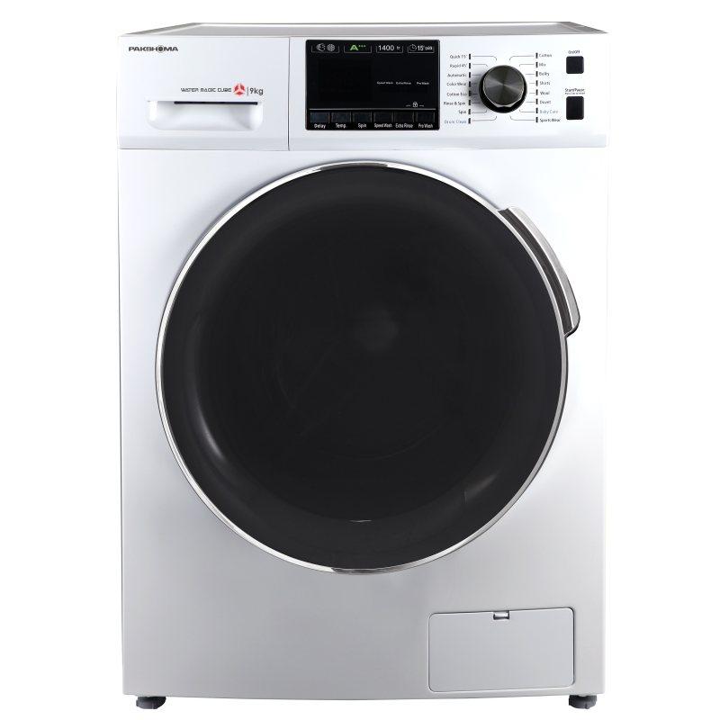 ماشین لباسشویی پاکشوما مدل TFB - 96404 WT ظرفیت 9 کیلوگرم