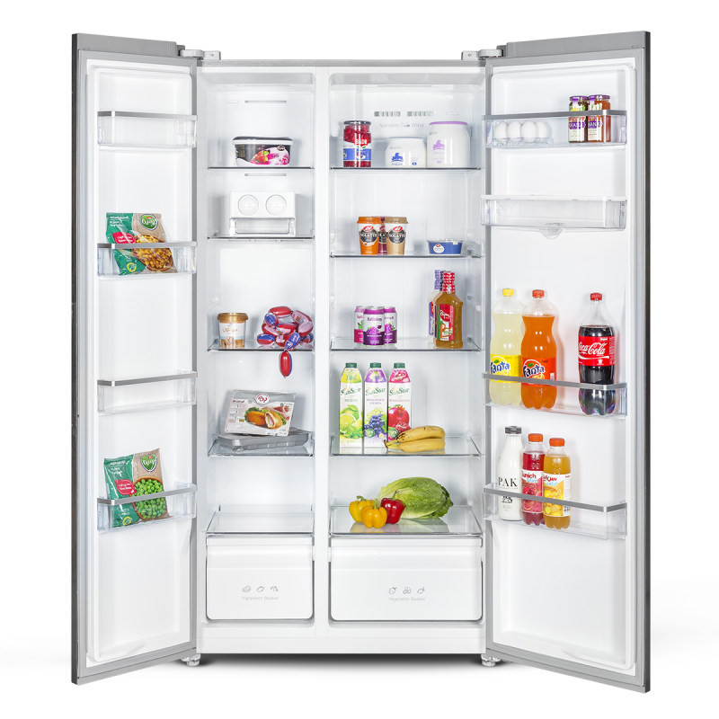 یخچال و فریزر ساید بای ساید 30 فوت ایکس ویژن مدل TS666-AWD