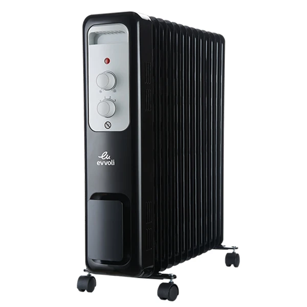 شوفاژ برقی ایوولی مدل EVOH_13MW مشکی  اصالت و سلامت فیزیکی کالا  